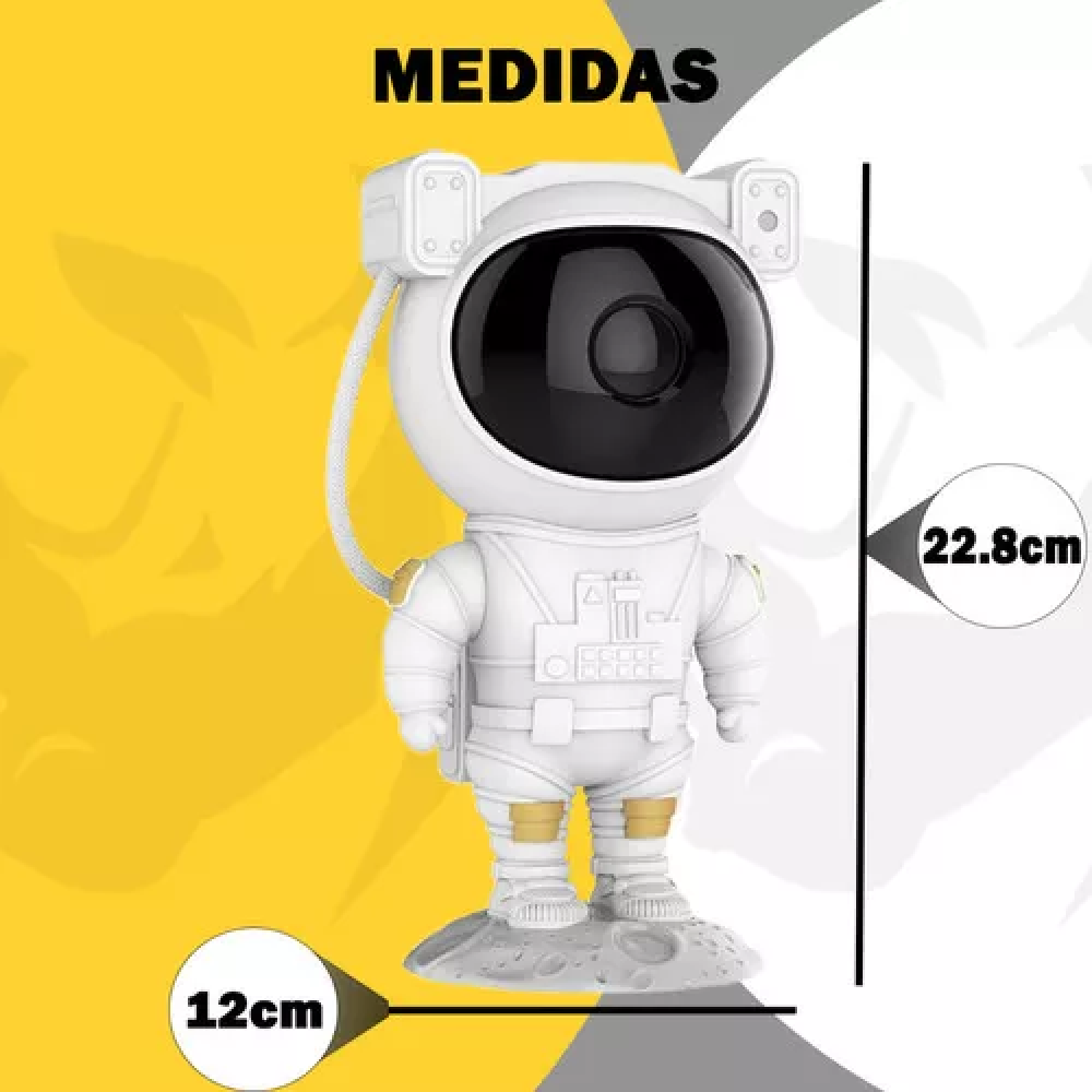 Proyector Lámpara Led Galaxia Astronauta